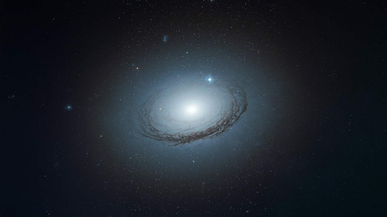 Hubble-style deep field of distant galaxies